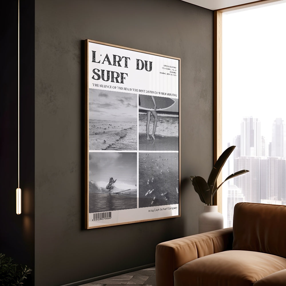 Surf Poster - L' Art Du Surf