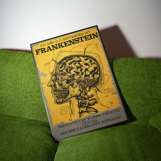 Frankestein - Poster de Teatro Vintage