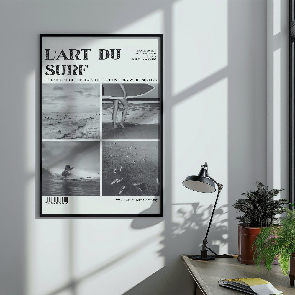 Surf Poster - L' Art Du Surf