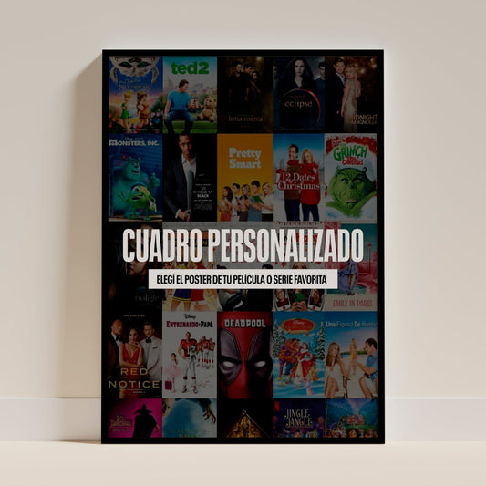 Cuadro de Película o Serie Personalizado