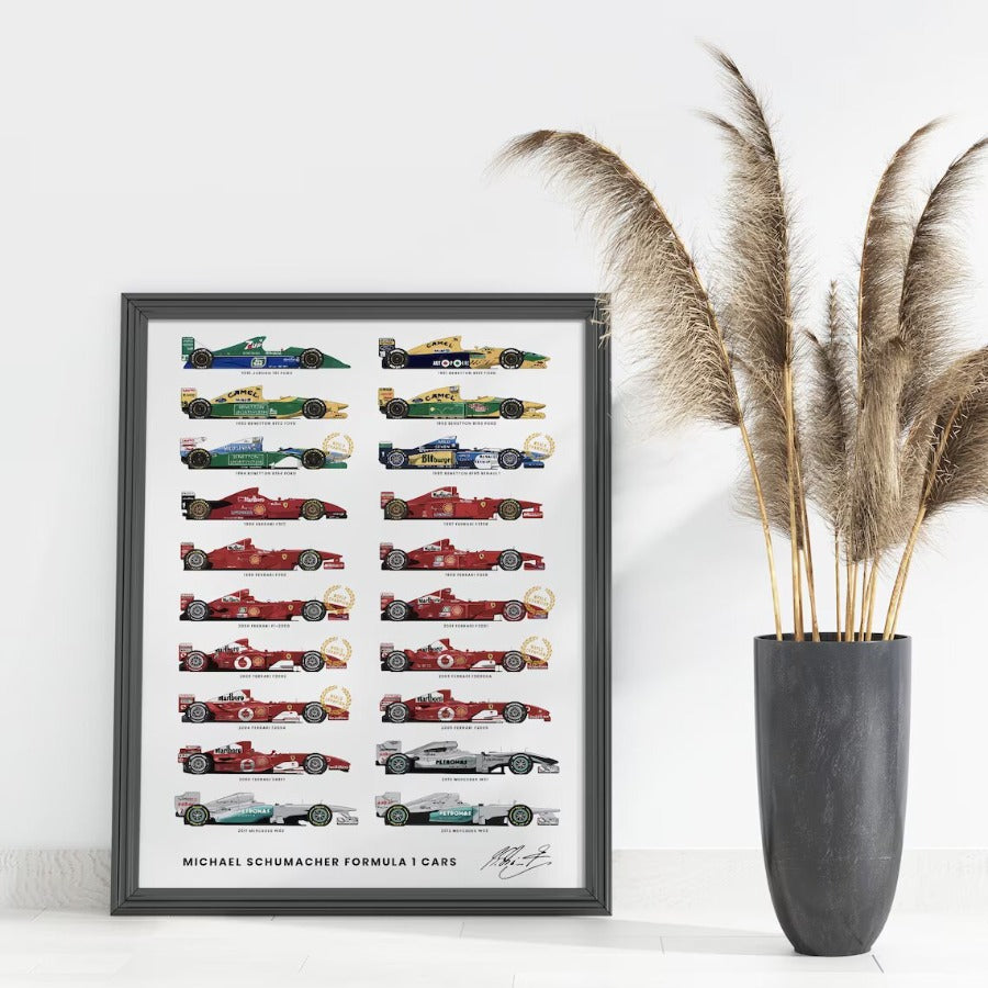 Formula 1 - coches de Michael Schumacher