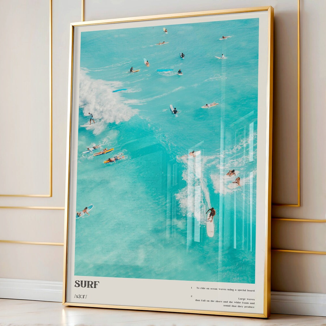Surf Poster - Definición del Surf