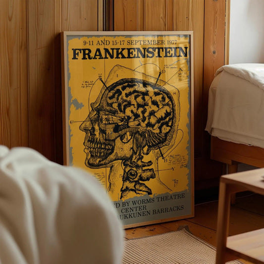 Frankestein - Poster de Teatro Vintage