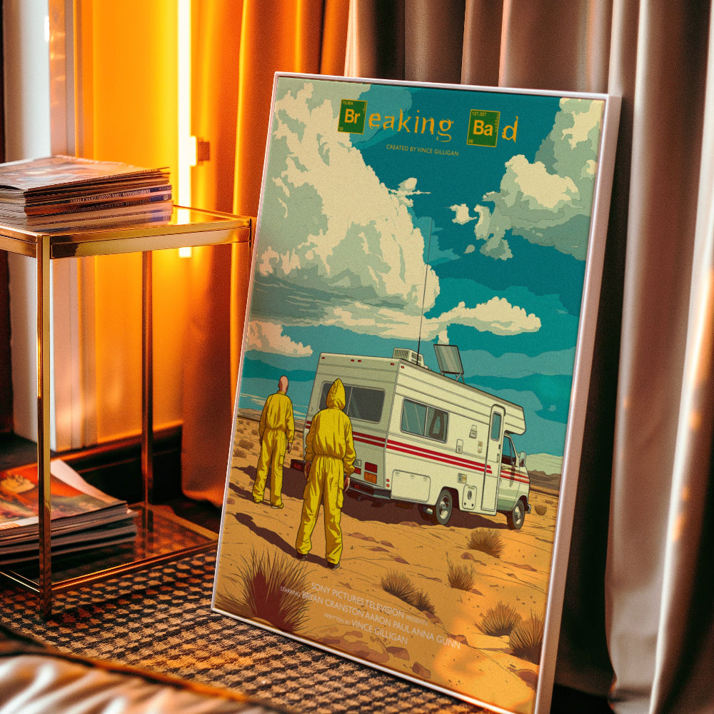 Breaking Bad - Vintage Poster