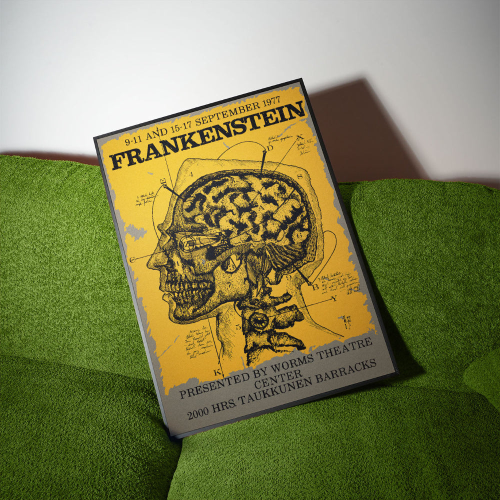 Frankestein - Poster de Teatro Vintage