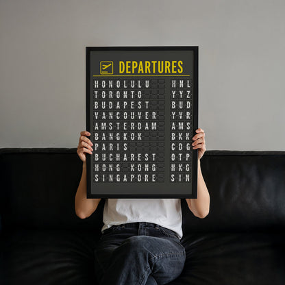 Departures (Partidas) - Poster Personalizado