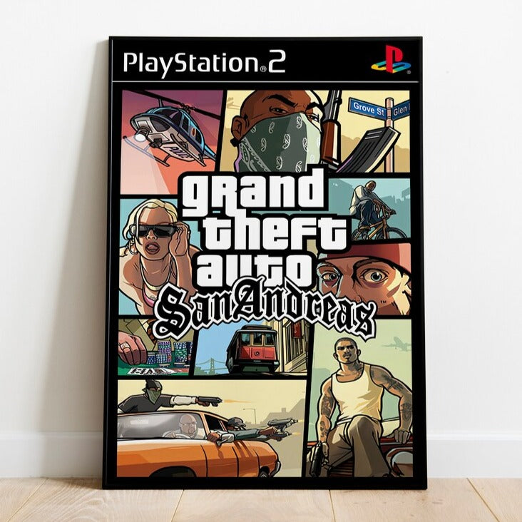 GTA San Andreas Poster