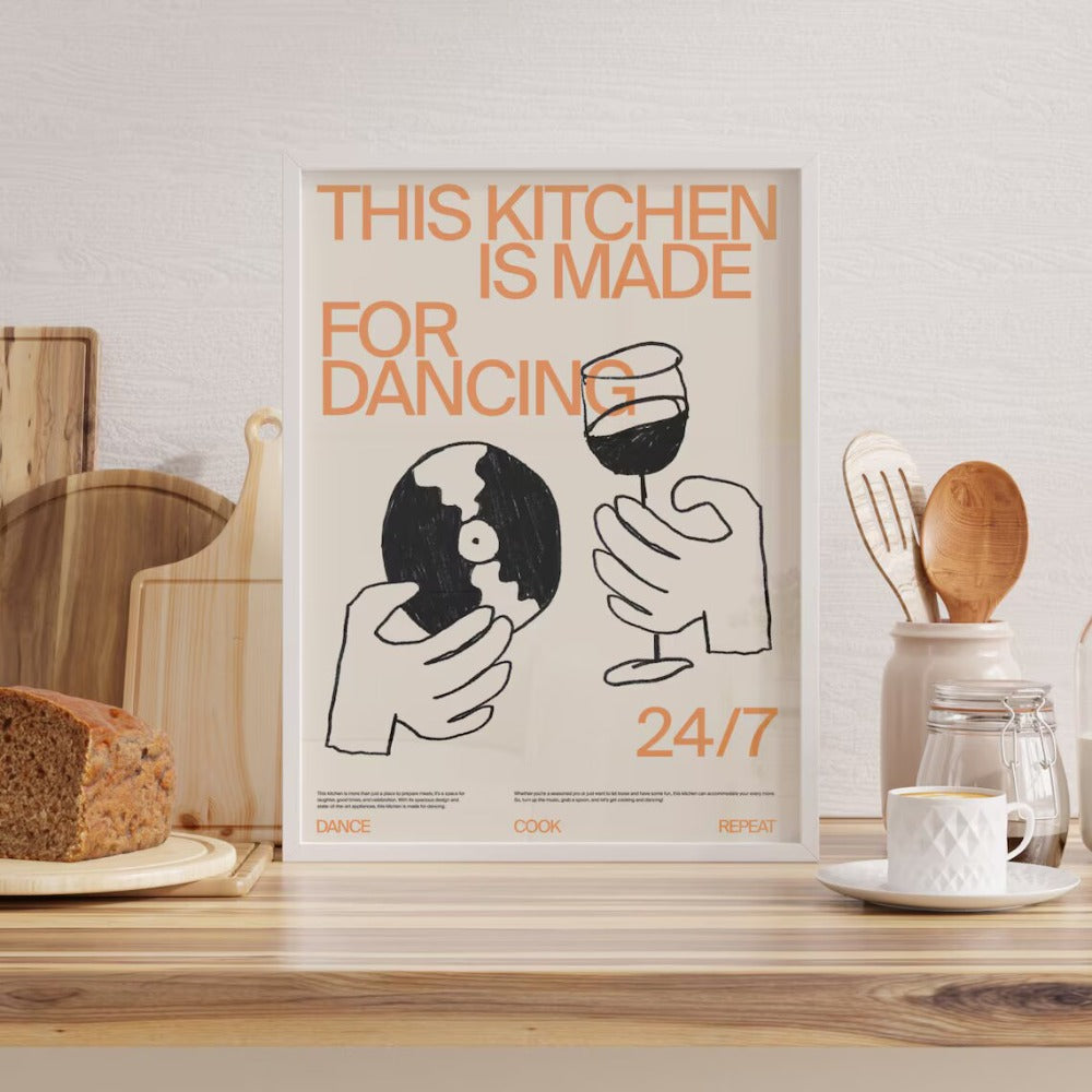 This Kitchen Is Made For Dancing