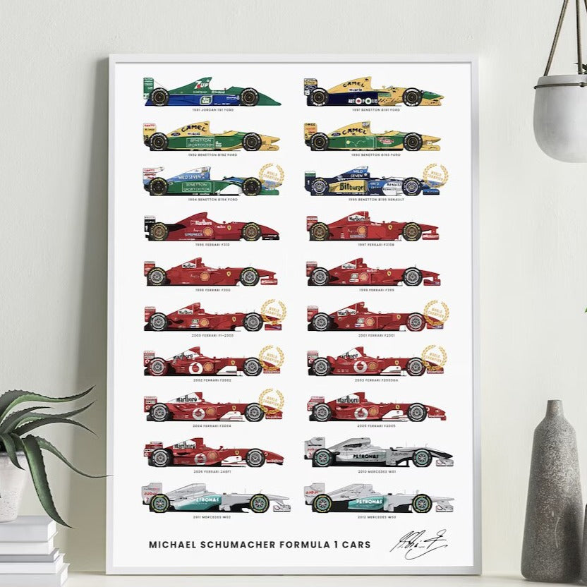 Formula 1 - coches de Michael Schumacher