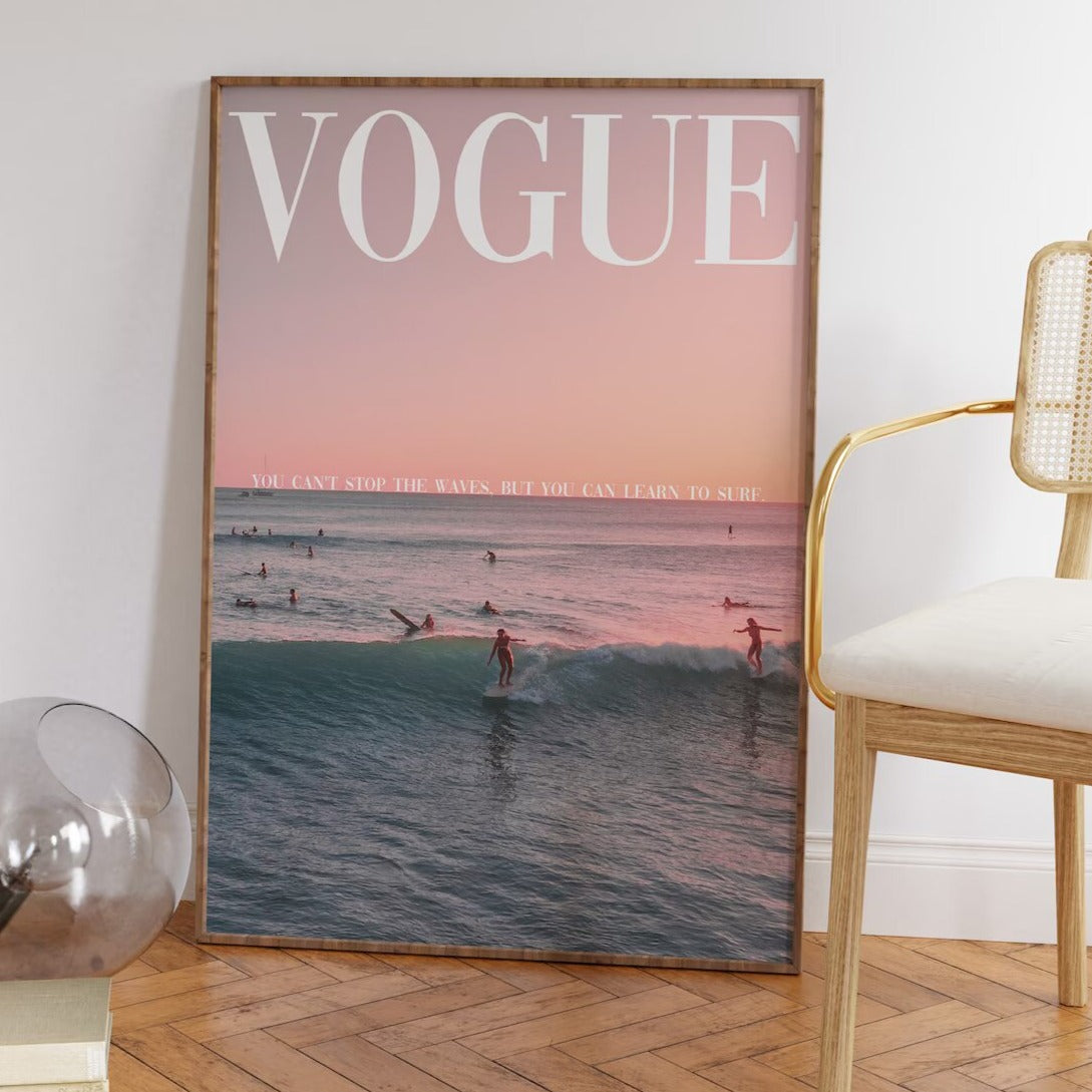 VOGUE Poster - atardecer