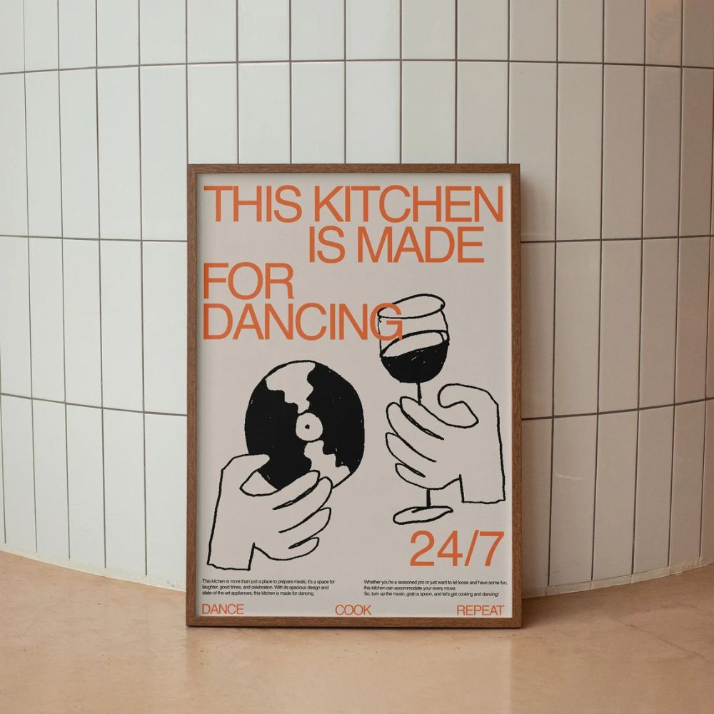 This Kitchen Is Made For Dancing