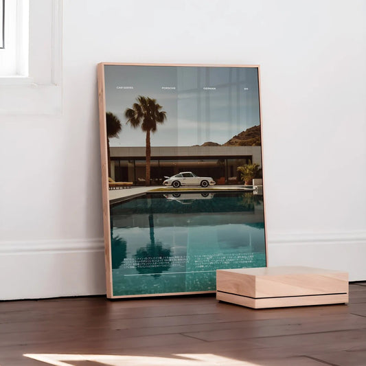 Porsche 911 - Vintage Wallart