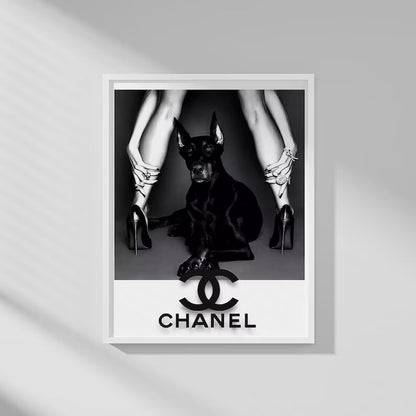 Poster de alta moda - CHANEL