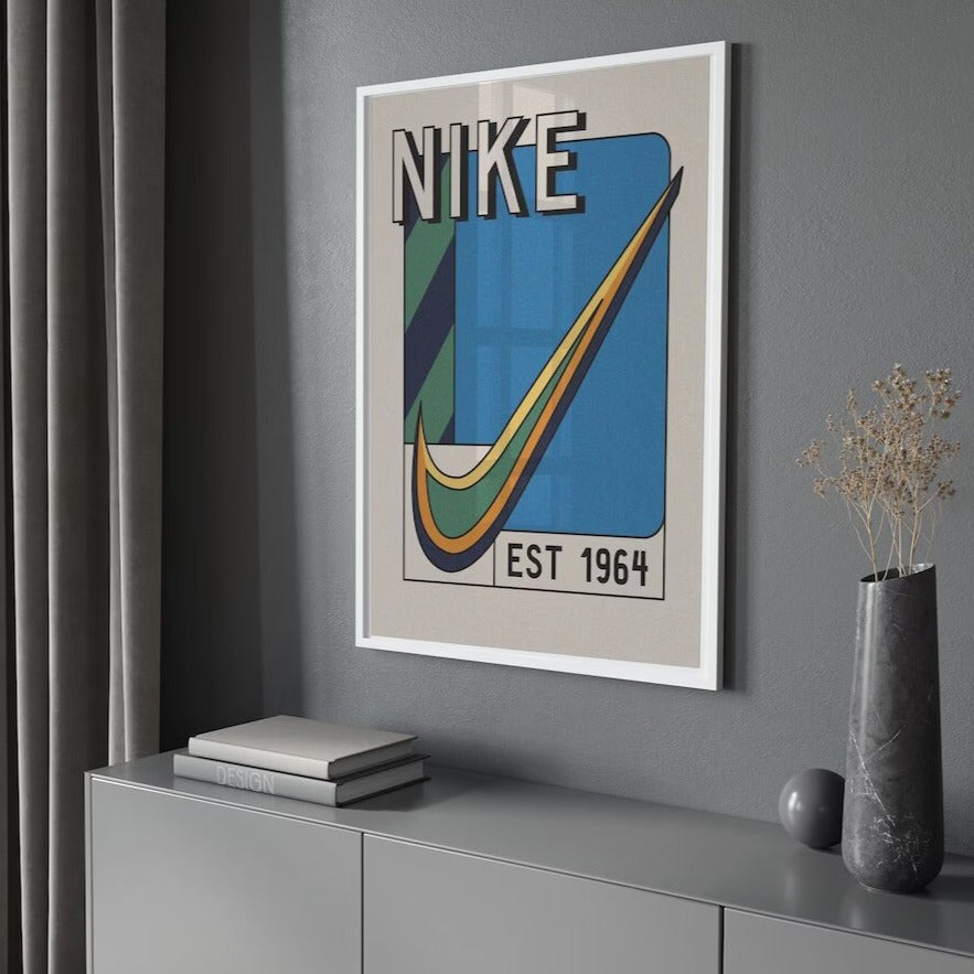 poster de logo nike