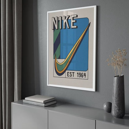poster de logo nike