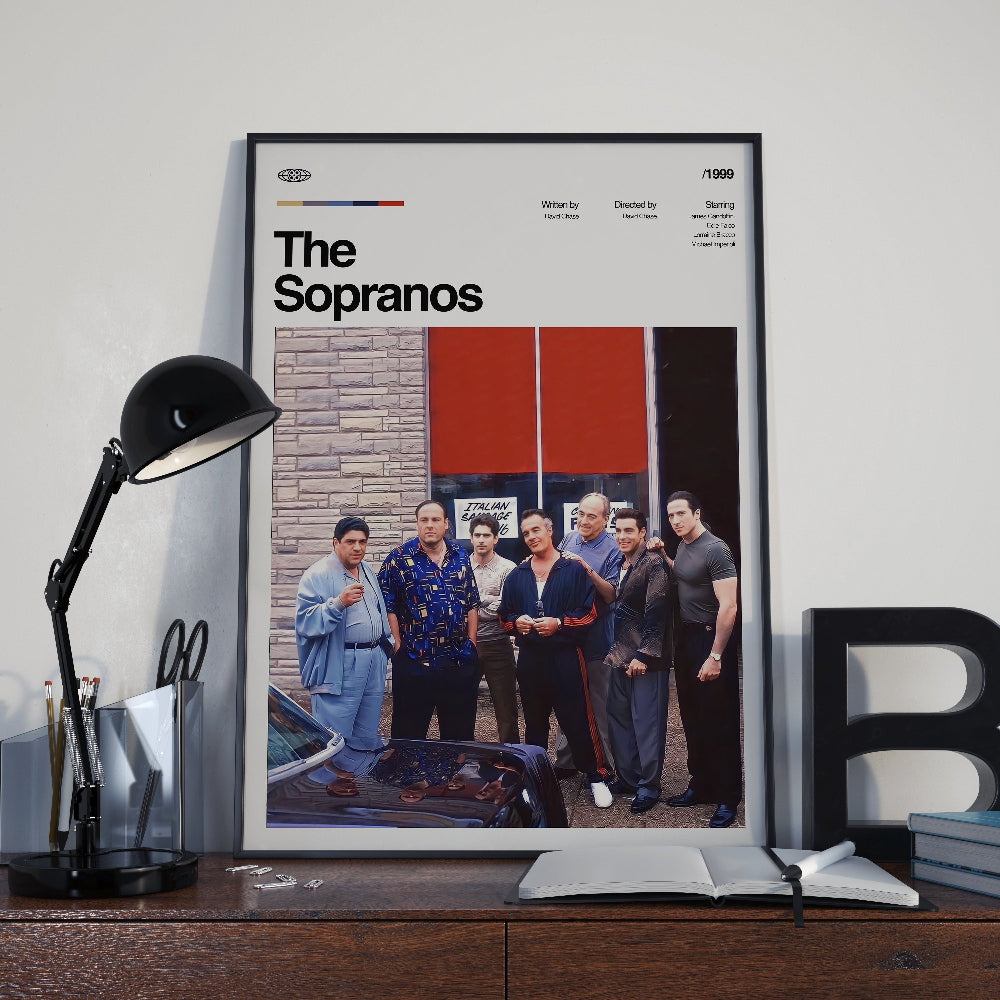 poster de los sopranos
