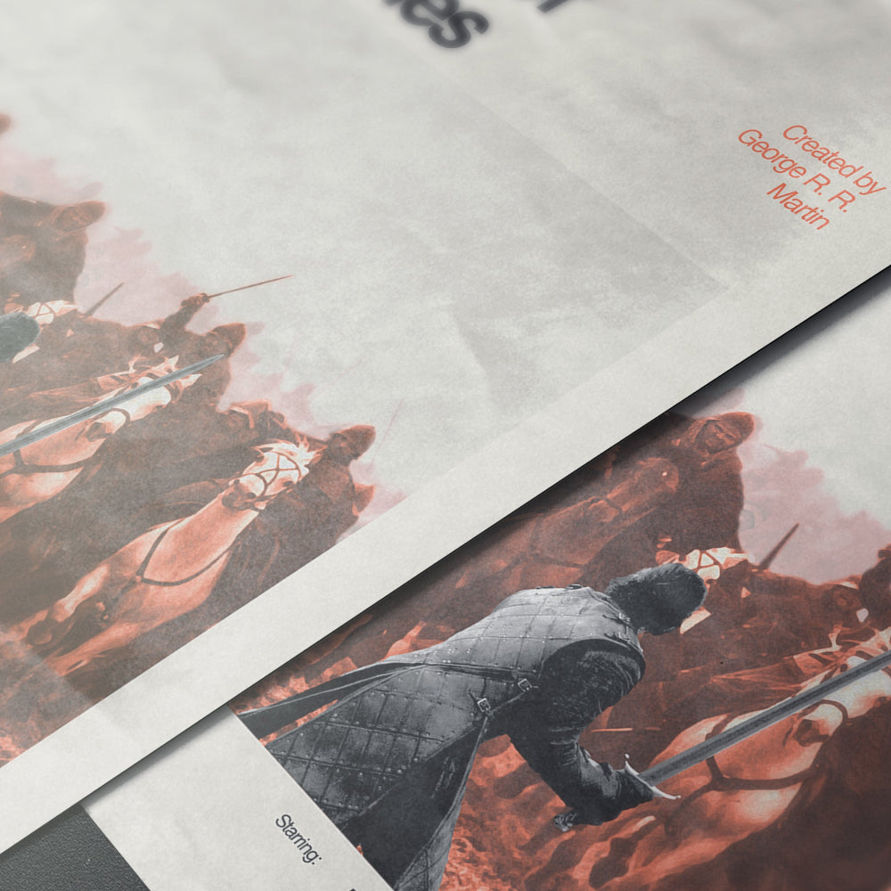 poster de la serie game oh thrones