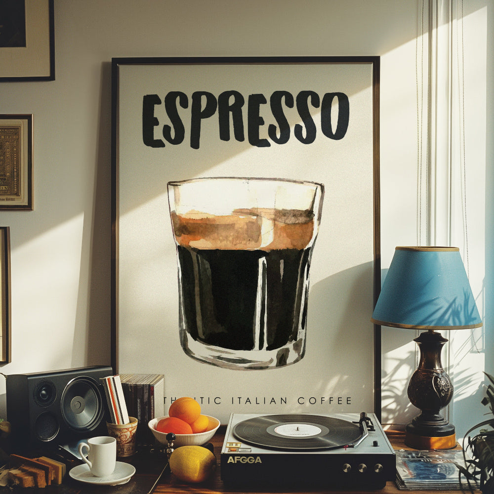 cuadro de cafe