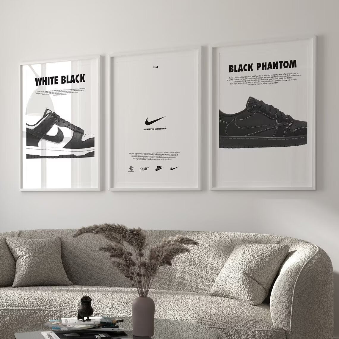 Nike Dunk Low Panda Poster