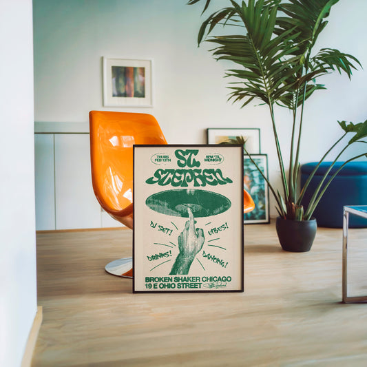 St Stepful - Vintage Poster