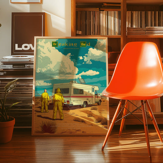 Breaking Bad - Vintage Poster